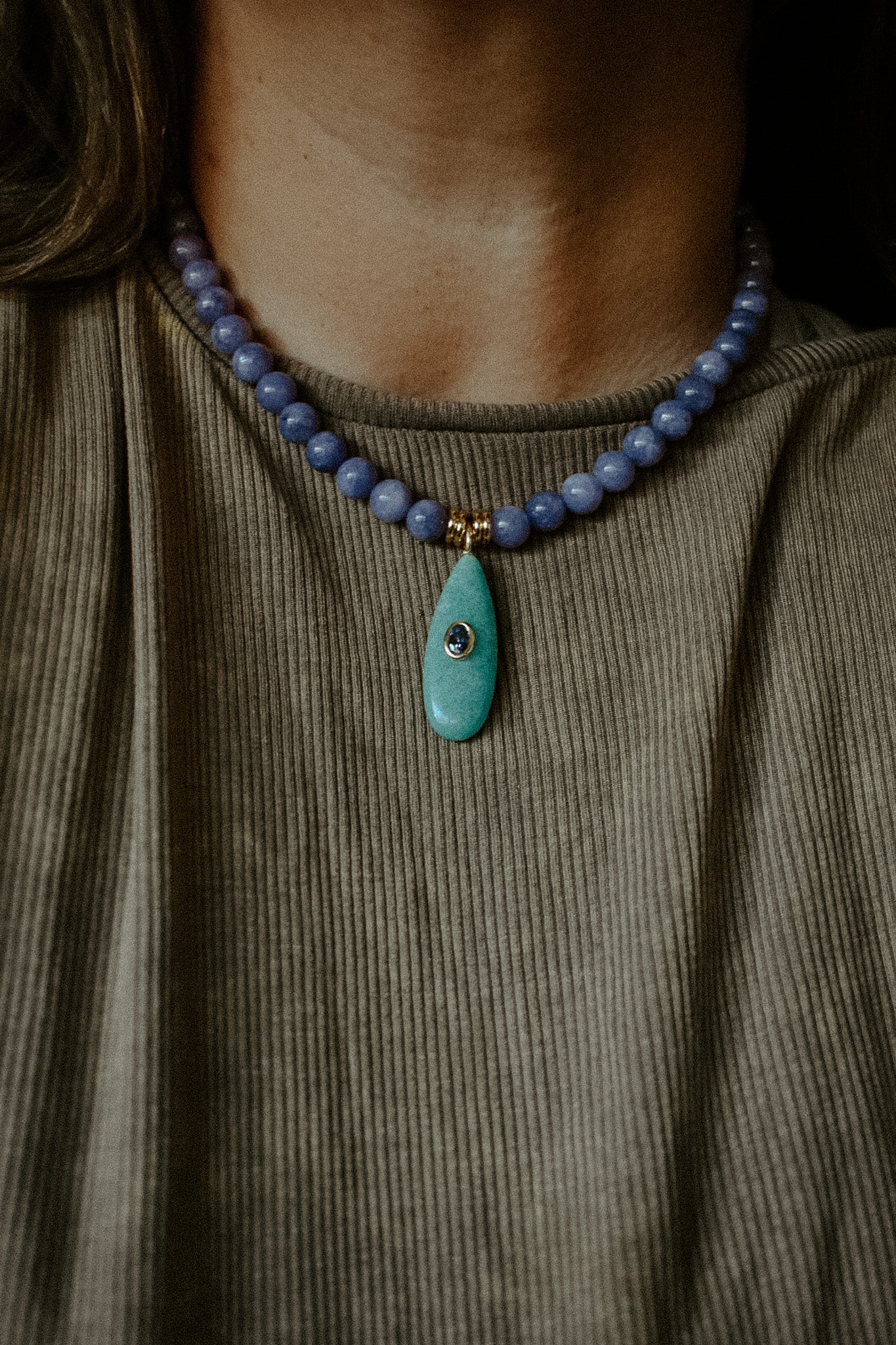 Lavendar Blues Necklace