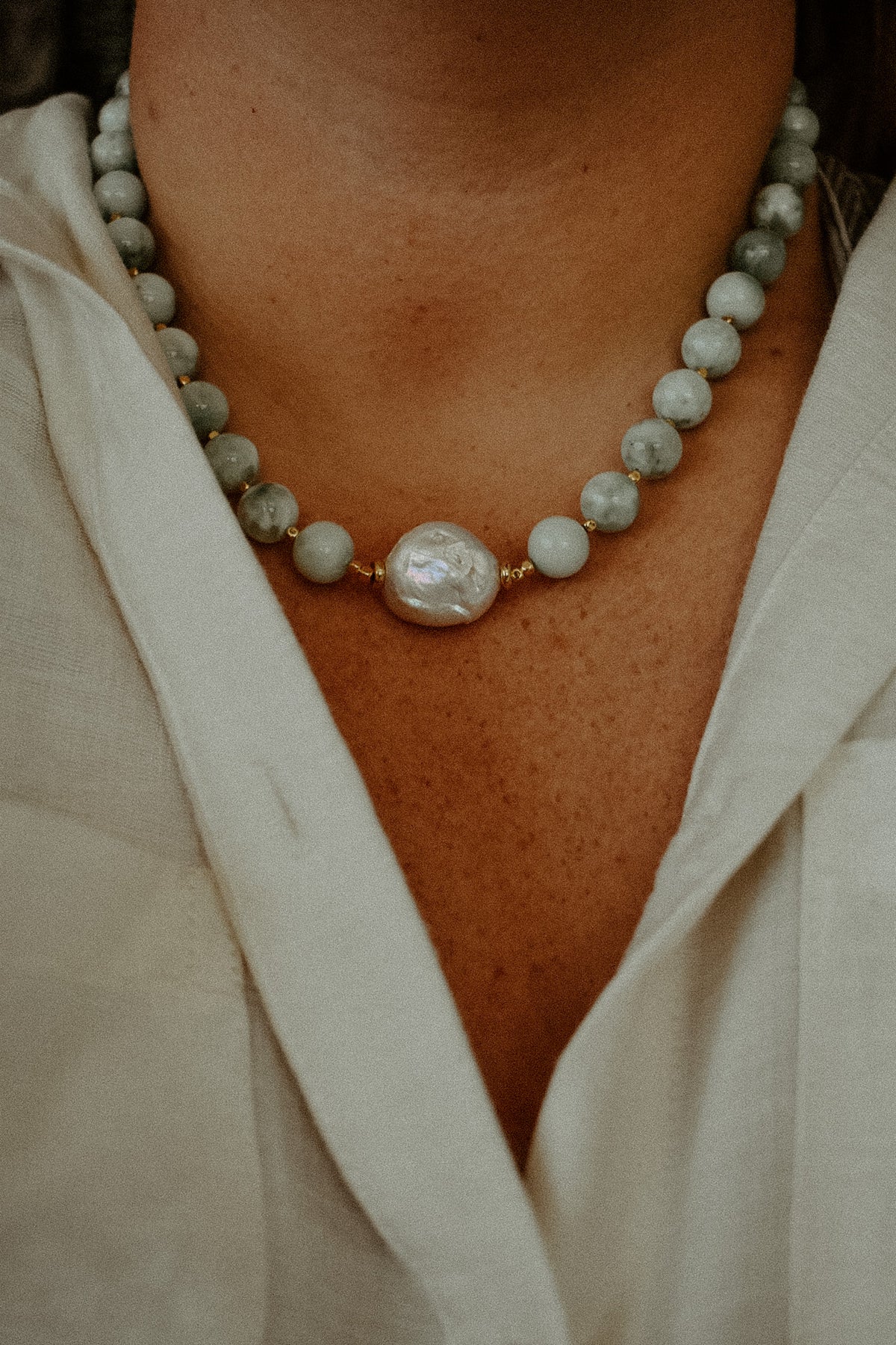 Water Pearl Necklace
