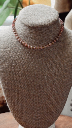 Rhodochrosite Choker