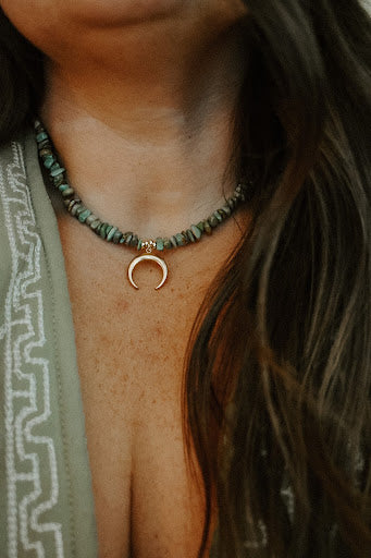Sage Moon Choker