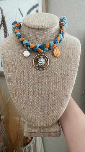 Seashell Spirit Beach Bum Rags Necklace
