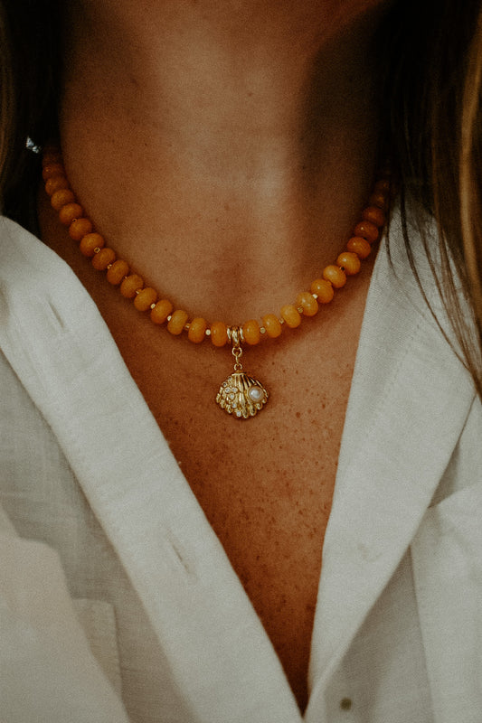 Seashell Sunset Necklace