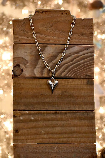 Silver Love Necklace