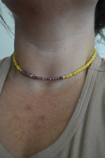 Strawberry Lemonade Choker