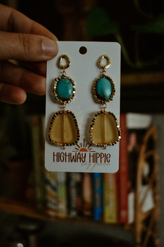 The Summer Sea Earrings