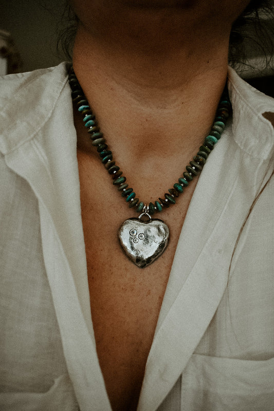 Desert Heart Necklace