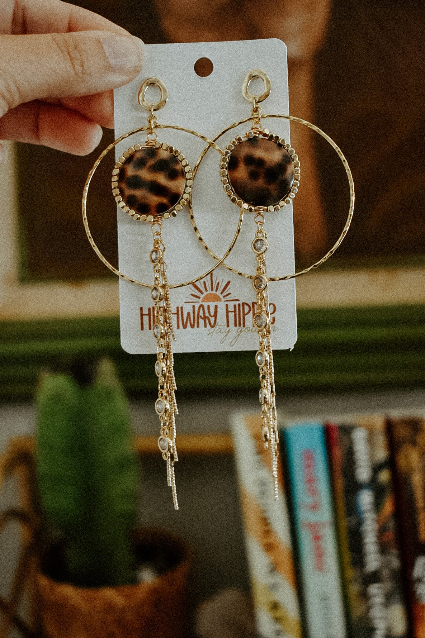 The Wild Cat Earrings