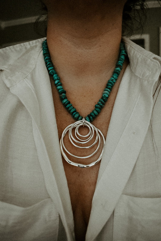 The Turquoise Eclipse Necklace