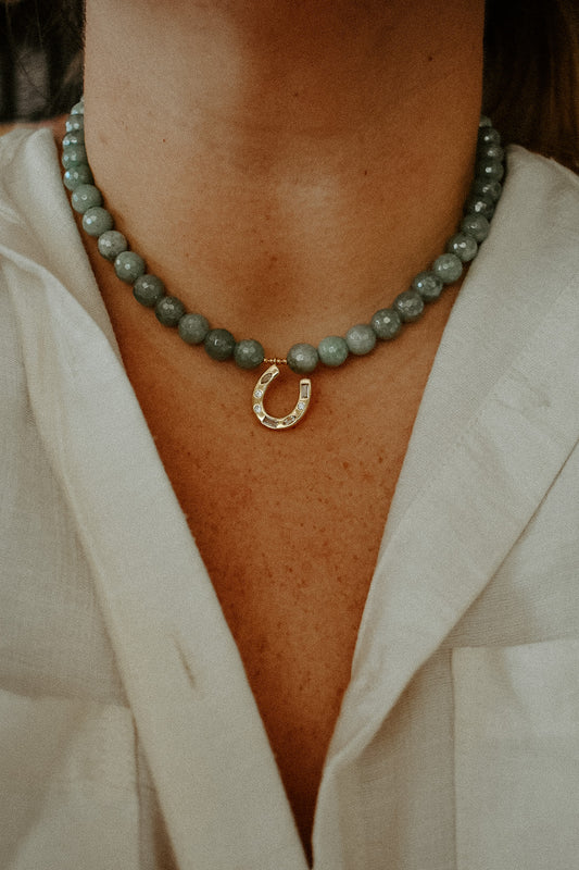 Wish upon a horseshoe Necklace