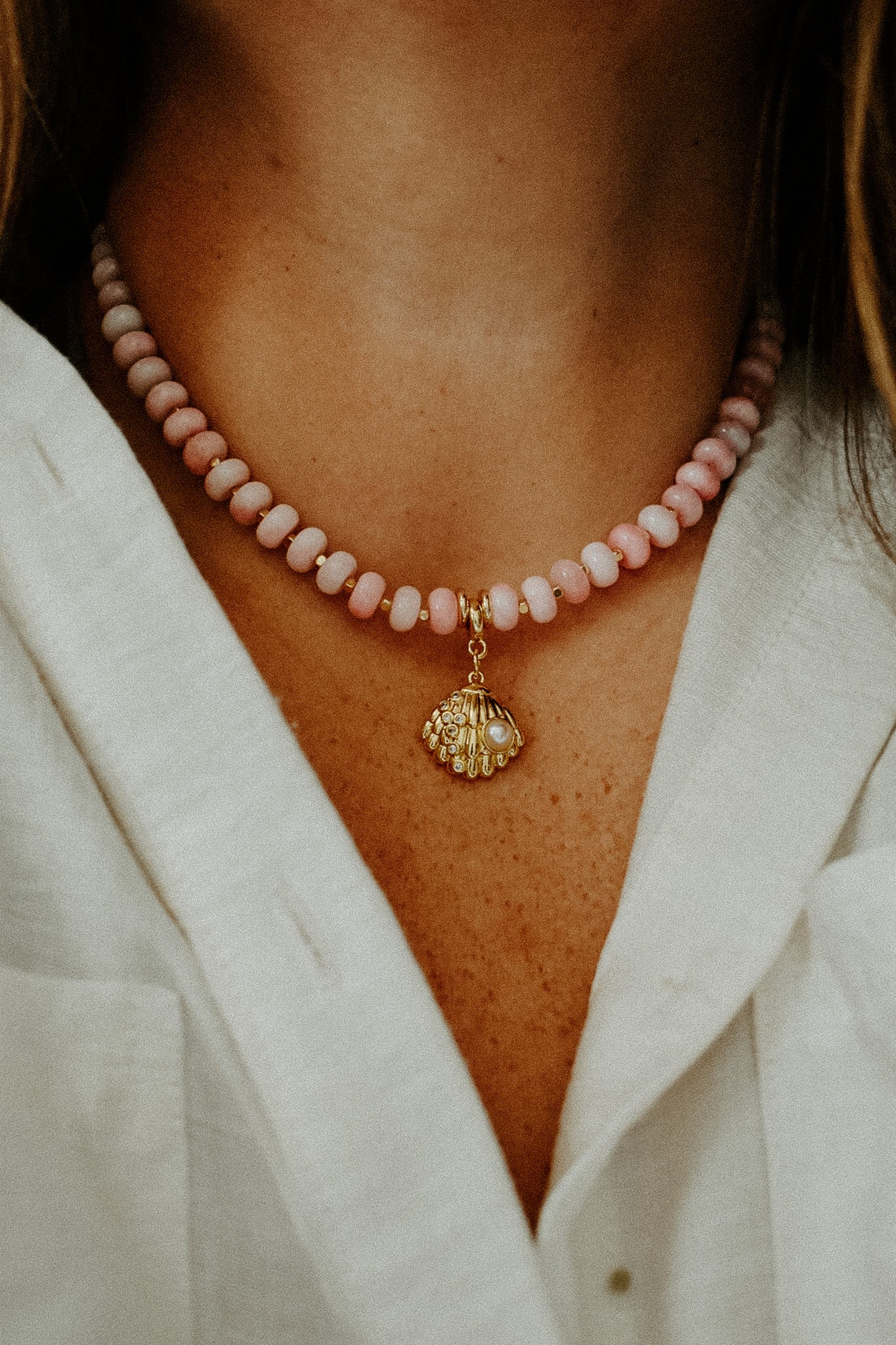 Seashell Sunset Necklace