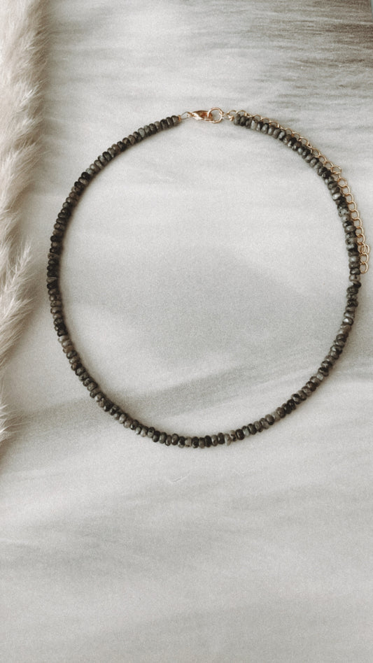 Snowflake Jasper Choker